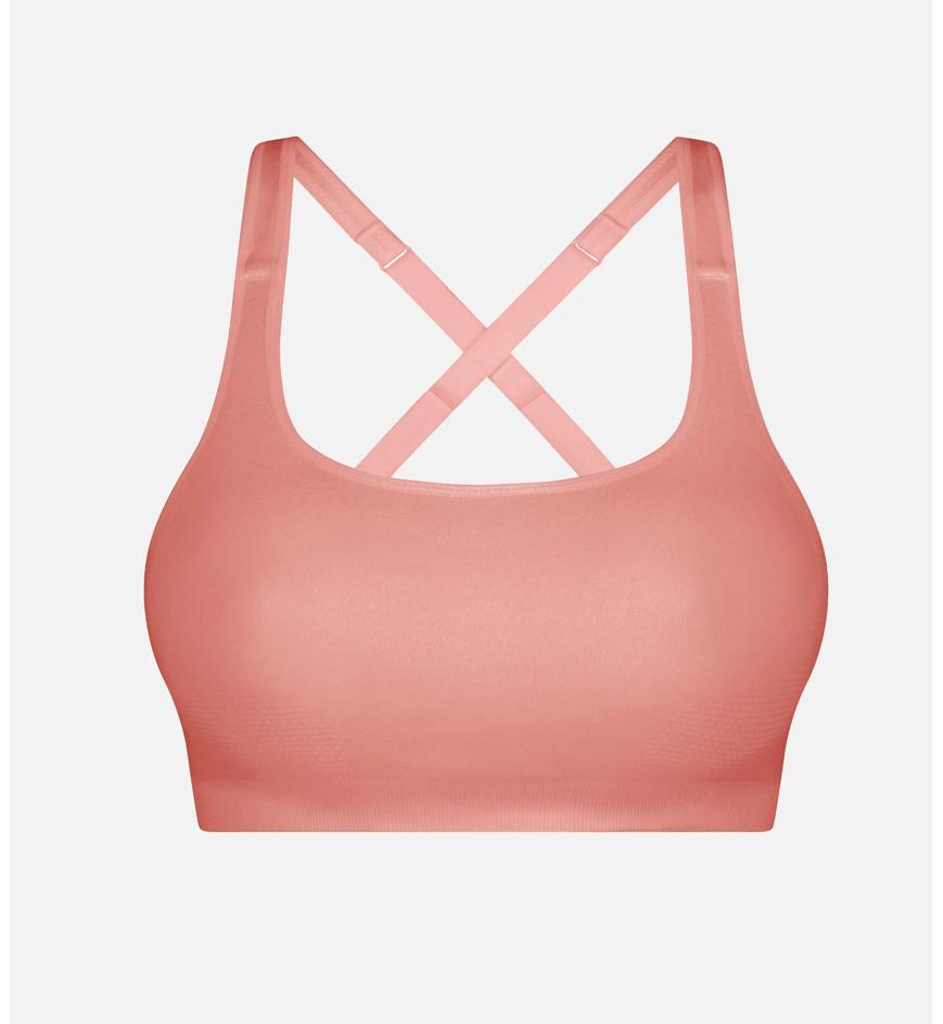 Triumph TRIACTION ULTRA SEAMFREE TOP - Salsa - Wirefree