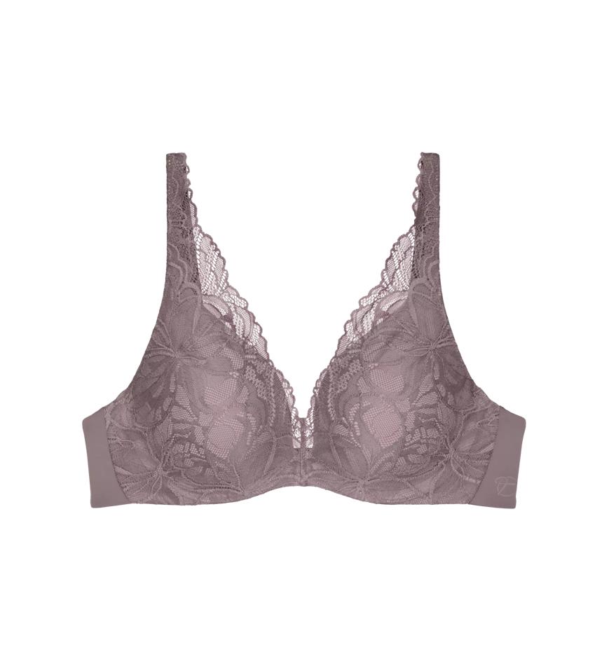 Triumph BODY MAKE UP ILLUSION LACE WIRED PADDED - Pigeon grey - Wired Padded