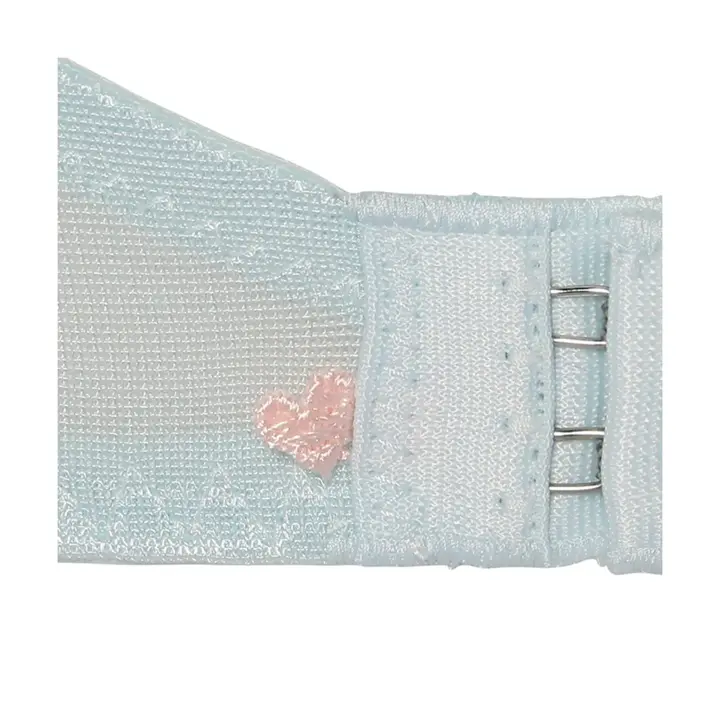 【WEB/アウトレット限定】チャーミングラマー(R)スリムラインDeepV ブラ＆ショーツセット ラインアートステッチ【一部カラーSALE】 【一部カラーSALE】, ブルー, product image number 2