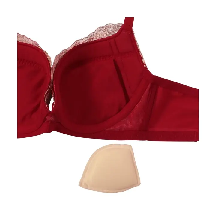 天使のブラ スリムライン644 ブラジャー, レッド, product image number 3