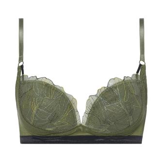 【SALE】チャーミングラマー(R) ノンワイヤー ブラジャー イン ザ フォレスト, グリーン, product