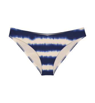 Triangle Recycled String Top and String Bikini Tie Side Bottoms | Blue -  Blue / XS- (UK 8/ US 4/ EU 36)
