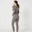 スロギー ホイップタッチ 9分丈ニットパンツ【一部カラーSALE】, , model image number 9