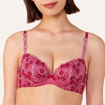【SALE】トリンプ プレミアム ゴールドレーベル3059 ブラジャー, ピンク, model image number 0