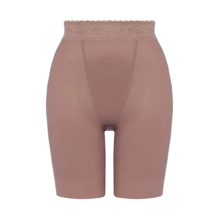 ボディライナー8120 3分丈ロングショーツ, ベージュ, product image number 0
