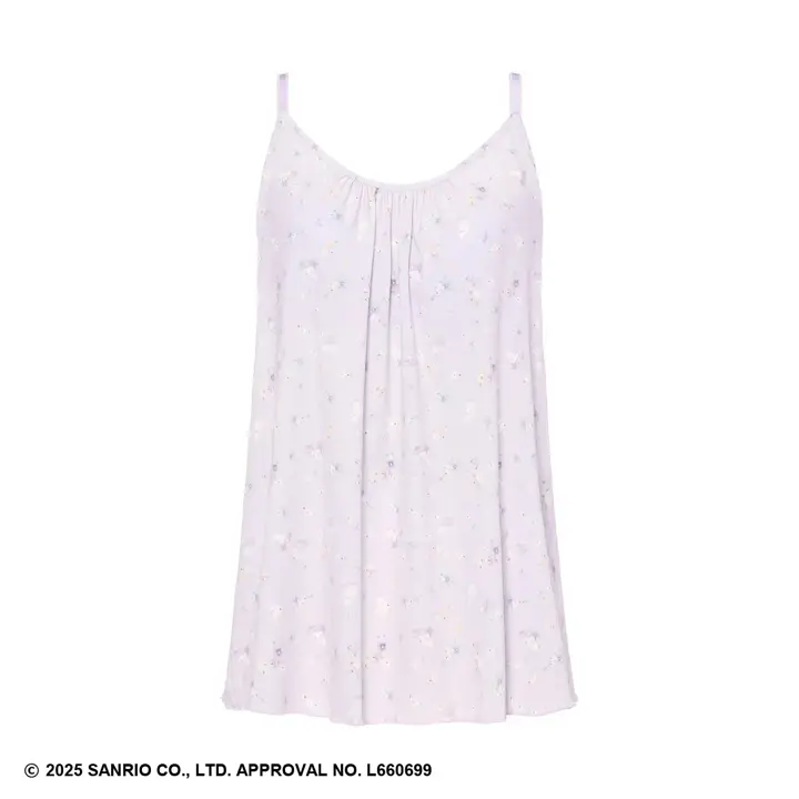 カップ付きキャミソール マイメロディ♡クロミ × AMOSTYLE, パープル, product image number 0