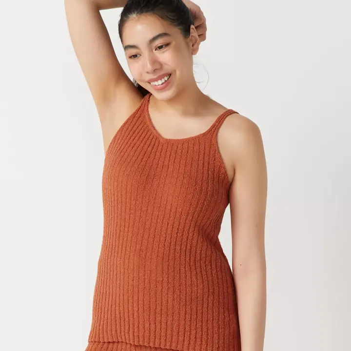 【SALE】sloggi G100 ホームウェア ニットキャミソール, オレンジ, model image number 0