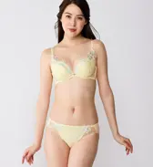 フロラーレ バイ トリンプ518 ブラジャー, イエロー, model image number 1