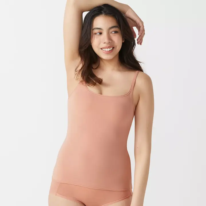 【SALE】スロギー ゴー オールラウンド スパゲティ トップ, オレンジ, model image number 1