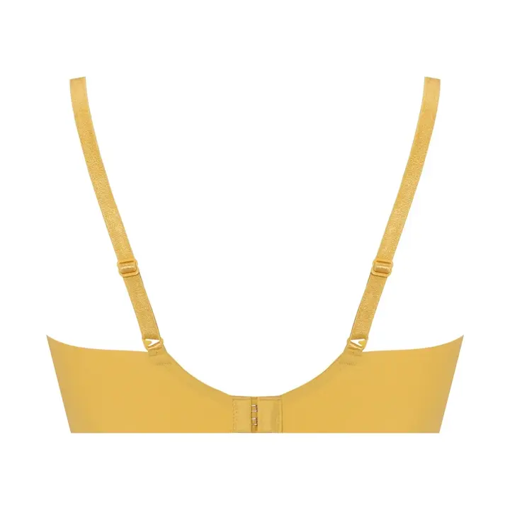 優々ブラ640 ノンワイヤーブラジャー【一部カラーSALE】, イエロー, product image number 1