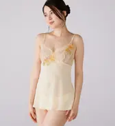 フロラーレ バイ トリンプ 519 キャミソール1, イエロー, model image number 0