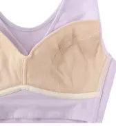 【SALE】ナイトブラ5220 ハーフトップ, パープル, product image number 2