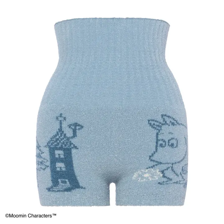 スロギーG073 ムーミン ハラマキ付きニットパンツ, ブルー, product image number 0
