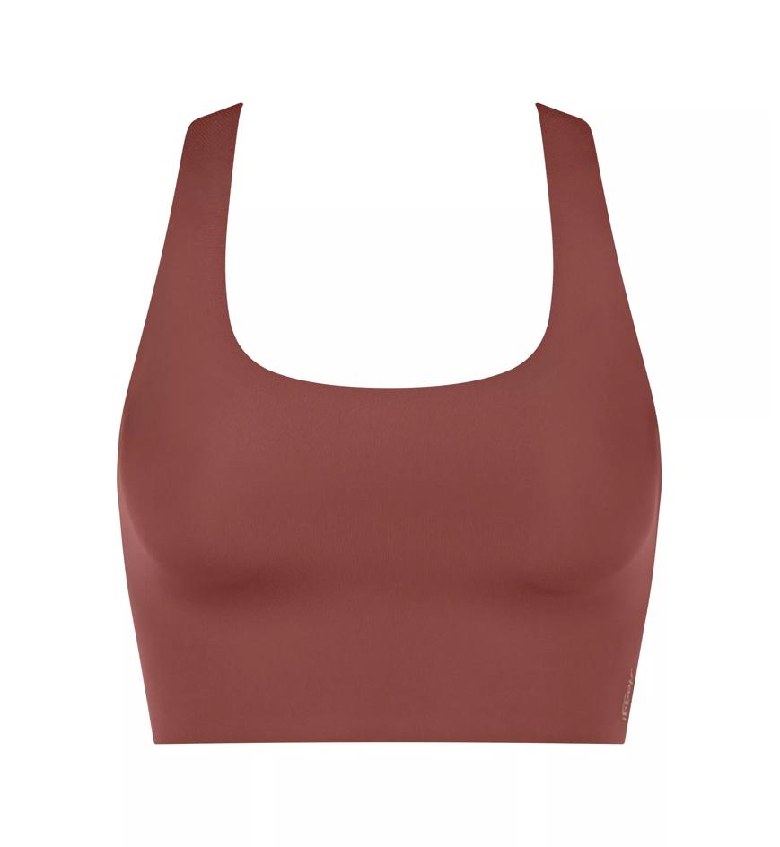 Sloggi SLOGGI ZERO FEEL 2.0 RACERBACK TOP - Burnt henna - Wirefree