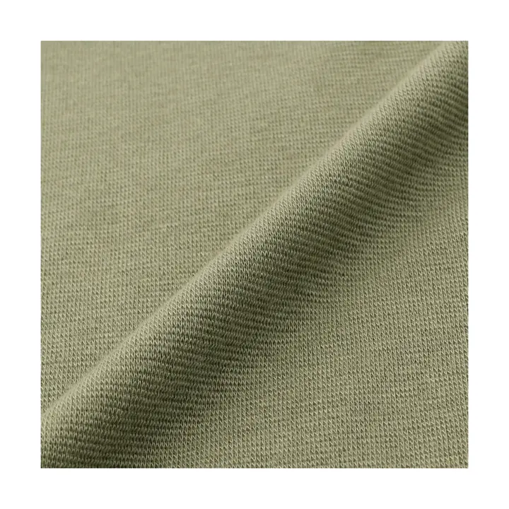 【SALE】あったかフィットインナー5370 8分袖トップ, グリーン, product image number 1