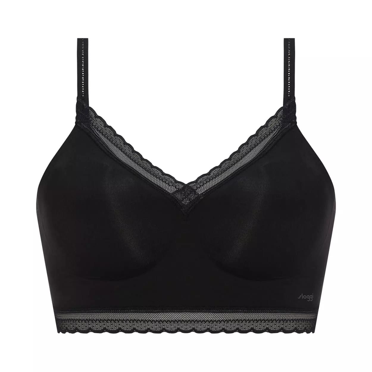 【SALE】【WEB限定】スロギー ボディアダプト ツイスト ブラレット, ブラック, product image number 0