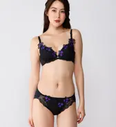 【SALE】フロラーレ バイ トリンプ518 レギュラーショーツ, ブラック, model image number 1