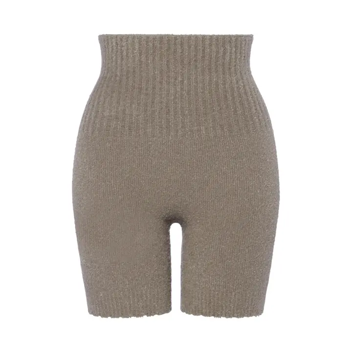 スロギー ホイップタッチ 2分丈ニットパンツ【一部カラーSALE】, グレー, product image number 0