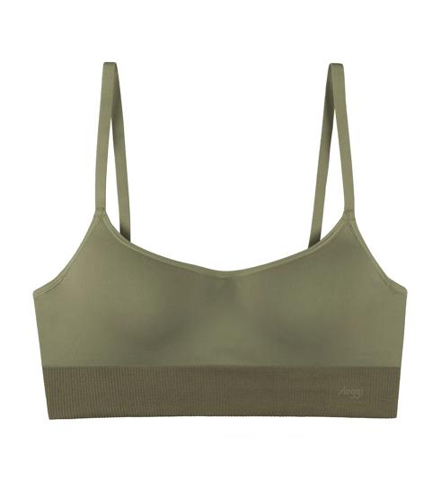 Triumph SLOGGI EVER INFUSED ALOE BRA - Martini olive - Non-wired Bra