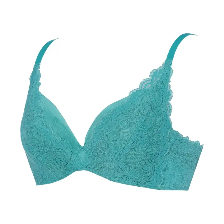 トリンプ プレミアム ゴールドレーベル4000 ブラジャー(パッドなし)【一部カラーSALE】, グリーン, product image number 2