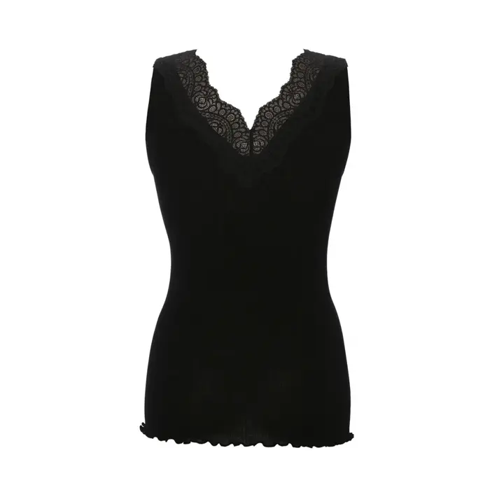 タンクトップ 保湿インナー, ブラック, product image number 1