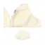 Daily Plus 胸元ぴったりブラ ブラ＆ショーツセット, ホワイト, product image number 4