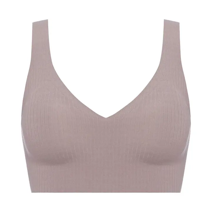スロギー ゼロフィール オーガニックコットン ブラレット, ブラウン, product image number 0