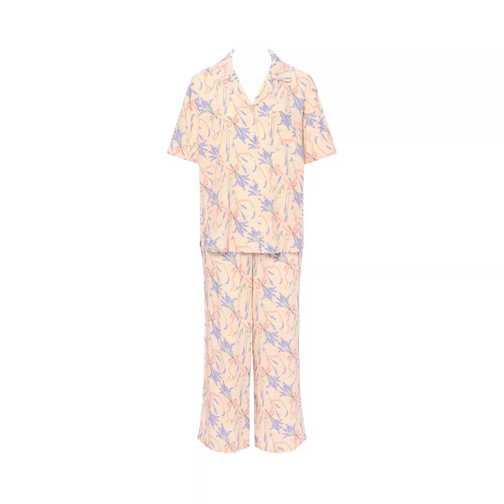 ビューティフルビューシャツパジャマ, ピンク, product image number 1