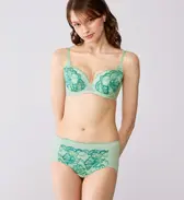 【SALE】天使のブラ 魔法のハリ感626 ボーイズレングス, グリーン, model image number 1