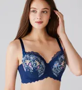 レッドレーベル バイ トリンプ0124 ブラジャー(パッドなし), ブルー, model