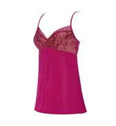 【SALE】天使のブラ(R) スリムライン584 キャミソール, レッド, product image number 2