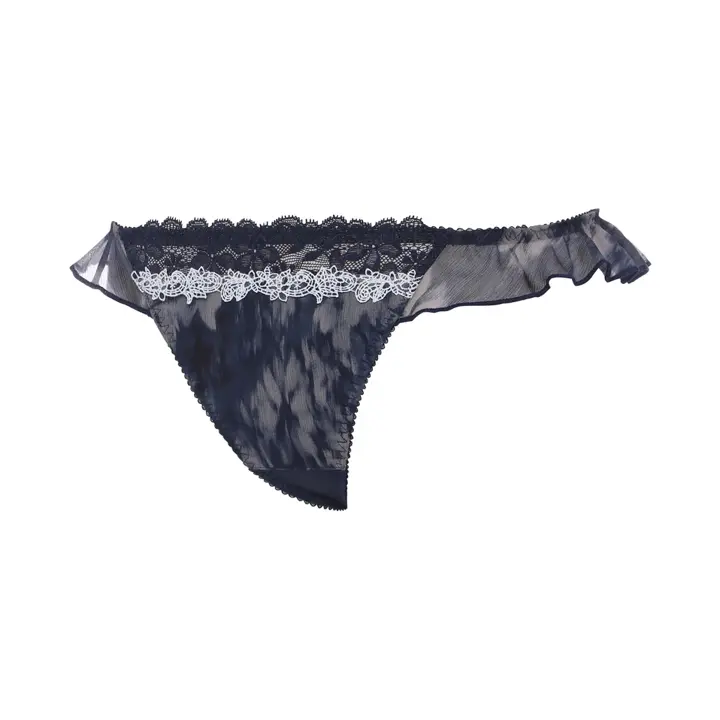 レッドレーベル バイ トリンプ0129 ストリング(Tバック), ブルー, product image number 1