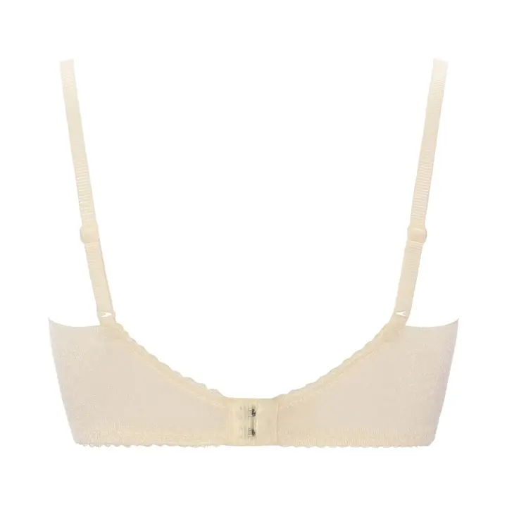 【SALE】チャーミングラマー スリムライン DeepV ブラジャー ハーバルガーデン, ホワイト, product image number 1