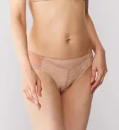 天使のブラ スリムライン632 レギュラーショーツ【一部カラーSALE】, ベージュ, model image number 0