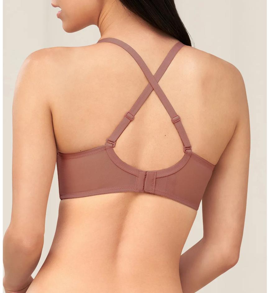 Triumph Invisible Inside-Out 系列鋼圈薄墊胸圍 - Cappuccino - 有鋼圈