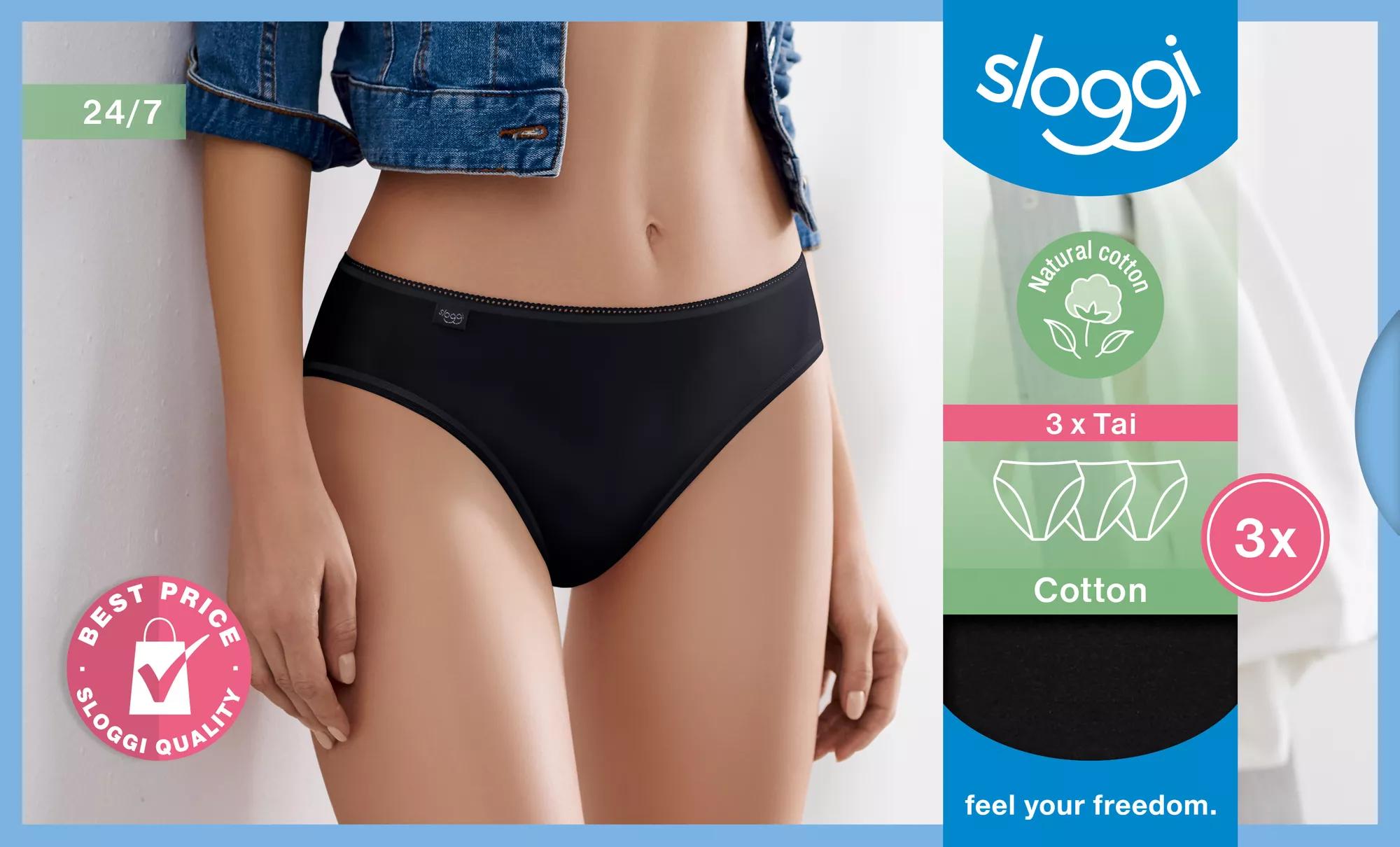 sloggi 24/7 Cotton Tai C3P Brief Image 6