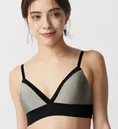 エス バイ スロギー サンデーズ ブラレット【一部カラーSALE】, ブラック, model image number 0
