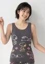 スロギー Warmer SNOOPY G083 袖なしトップ