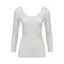 【SALE】薄くて軽い インナー5170 8分袖トップ, ブルー, product image number 0