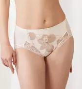 【SALE】フロラーレ バイ トリンプ119 はきこみ深めショーツ, ホワイト, model image number 0