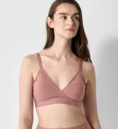 スロギー フリー オールラウンド ハーフトップブラ, ピンク, model image number 0