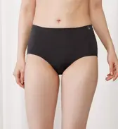 SO COMFORTABLE7600 サニタリーショーツ(はきこみ深め)3, グレー, model image number 0