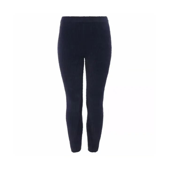 【SALE】スロギー ホームウェア 9分丈ニットパンツ, ブルー, product image number 0