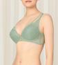 Triumph Aqua Paradise Non-Wired Push Up Deep V Bra - Abstinthe - Non-wired Bra