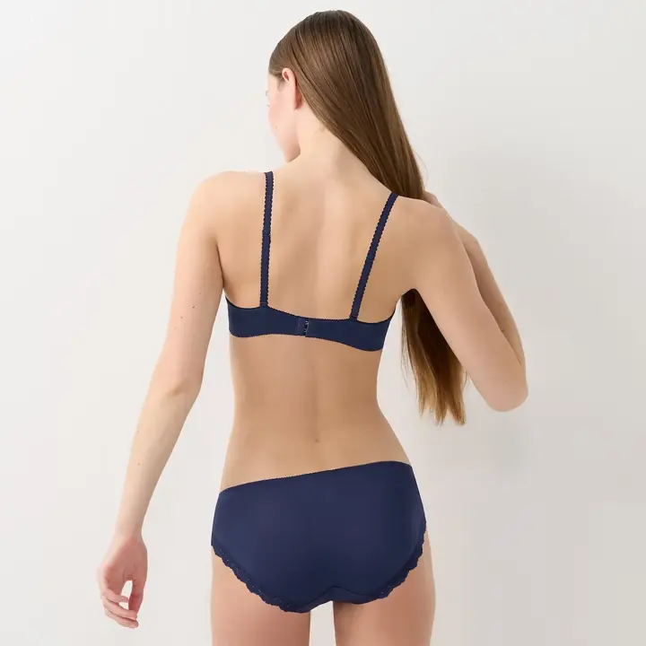 【WEB限定】美胸ソフトブラ クラッシーペタルズ ブラ＆ショーツセット【一部カラーSALE】, , model image number 52
