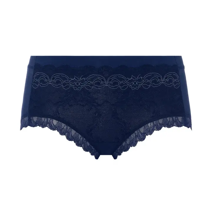 【SALE】トリンプ プレミアム ゴールドレーベル4000 はきこみ深めショーツ, ブルー, product image number 0