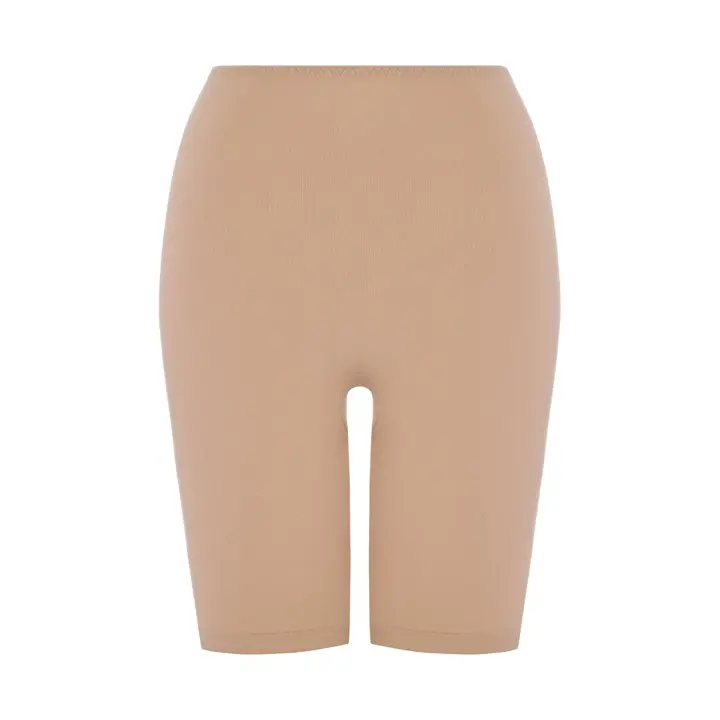 肌側綿100インナー5480 5分丈ボトム, ベージュ, product image number 0