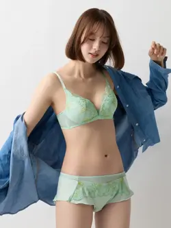 夢みるブラ ノンワイヤー ブラジャー レインボーリリー