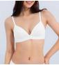 Triumph Áo Lót SLOGGI GO VIVID EVERYDAY - Silk white - Không gọng