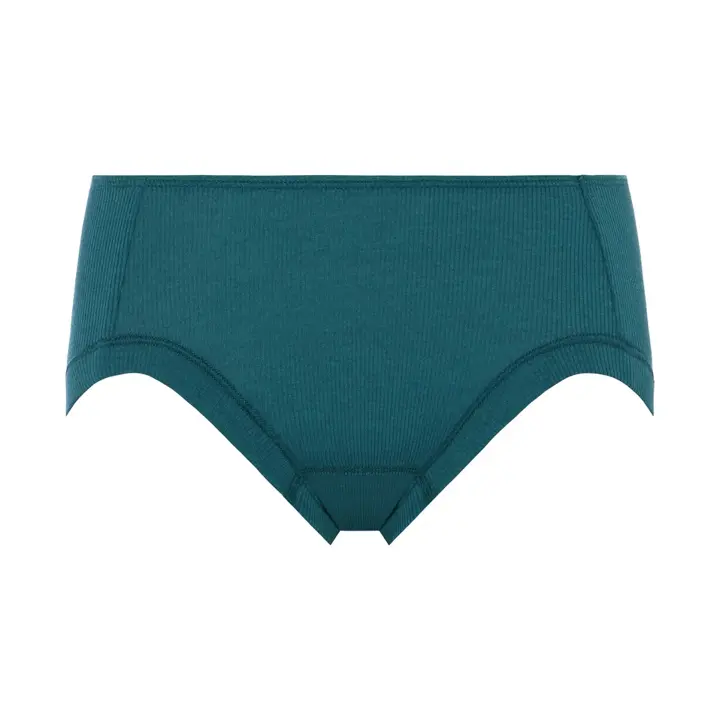 サニタリー(はきこみ深め) リブ, グリーン, product image number 0